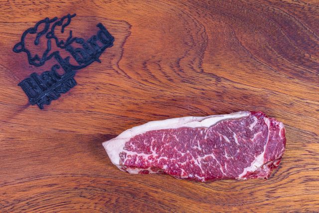 NY Strip Steak, various thicknesses